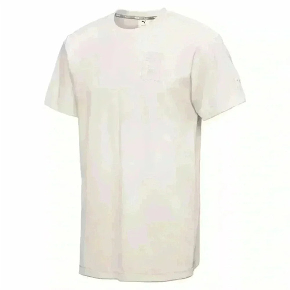 Puma x Big Sean T-Shirt 57591884 Whisper White Mens US Size L - Picture 1 of 9